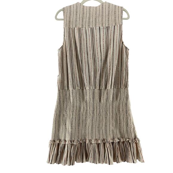 Veronica Beard Cox Smocked Mini Dress Size XL - Picture 3 of 6